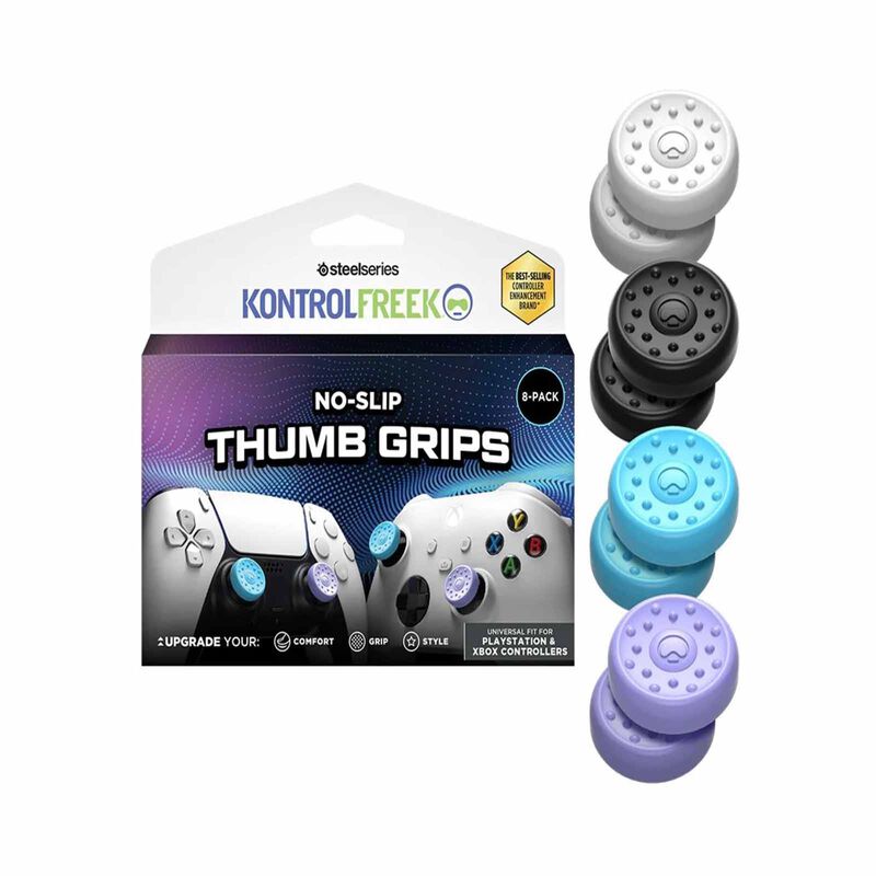 STEELSERIE Kontrolfreek No-slip Tgrip 8pk Stl Bpf Kit 1020-STL-image 1