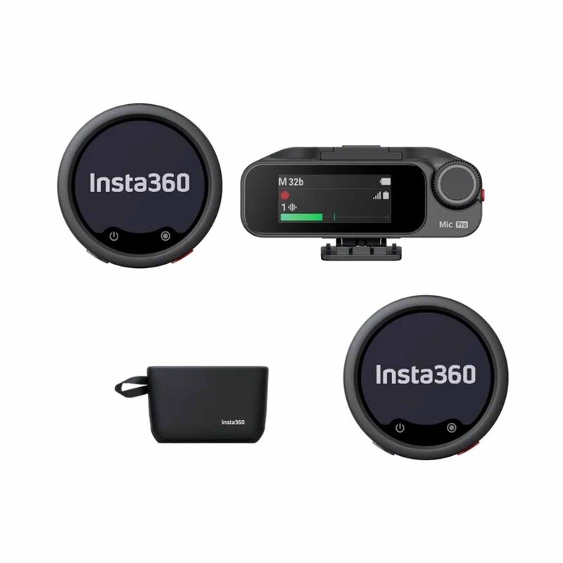 INSTA360 Mic Pro (2tx + 1rx) MIC PRO01-image 1