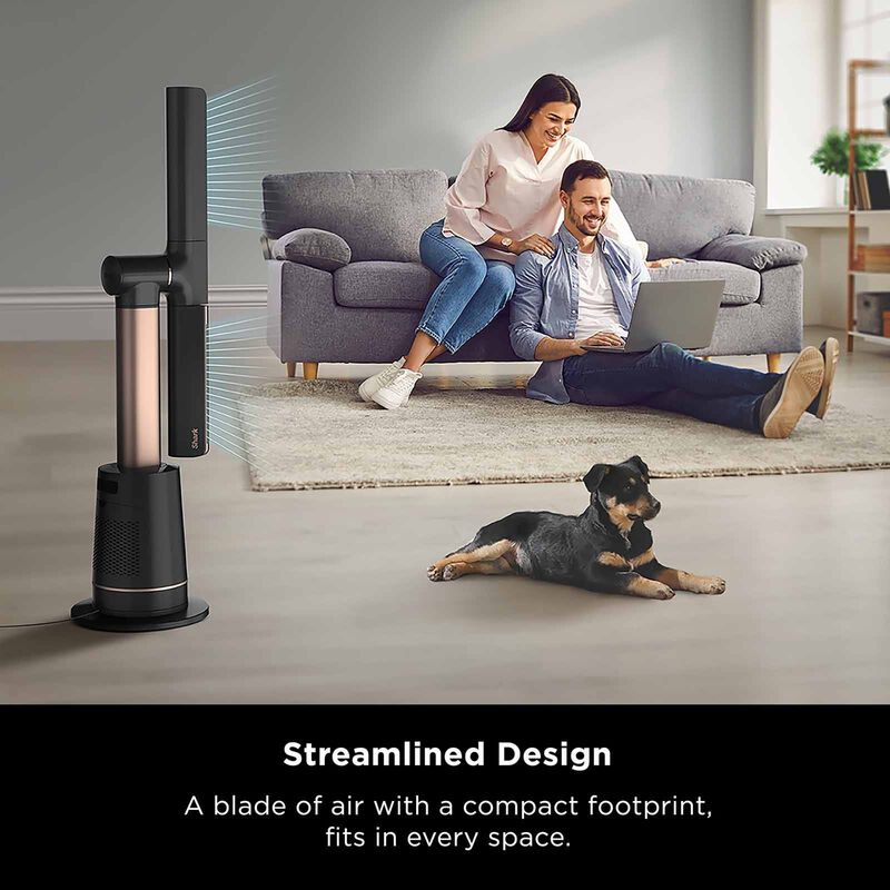 SHARK Turboblade Bladeless Tower Fan - Charcoal TF200 - CHARCOAL-image 13