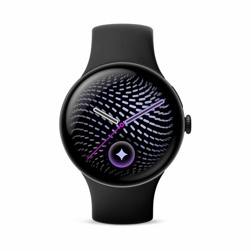 GOOGLE Pixel Watch 5 45mm Wifi Black, Obsidian Band GA10894-US-image 1
