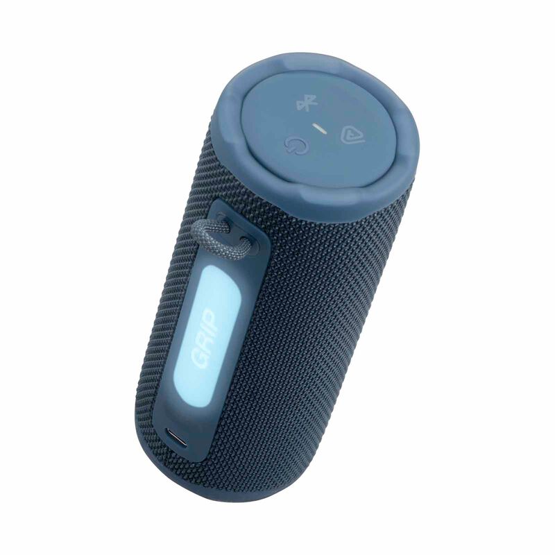JBL Compact Portable Bluetooth Speaker With Ambient Light GRIP BLUE-image 2