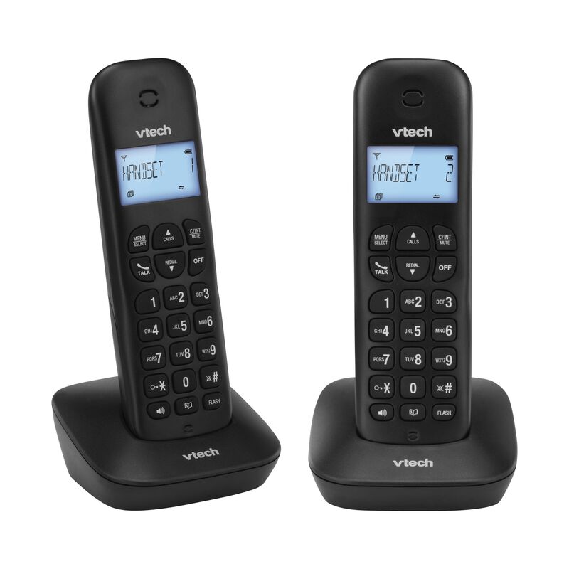 VTECH Digital Cordless Phone 2 Handsets ES2310-2A BK-image 4