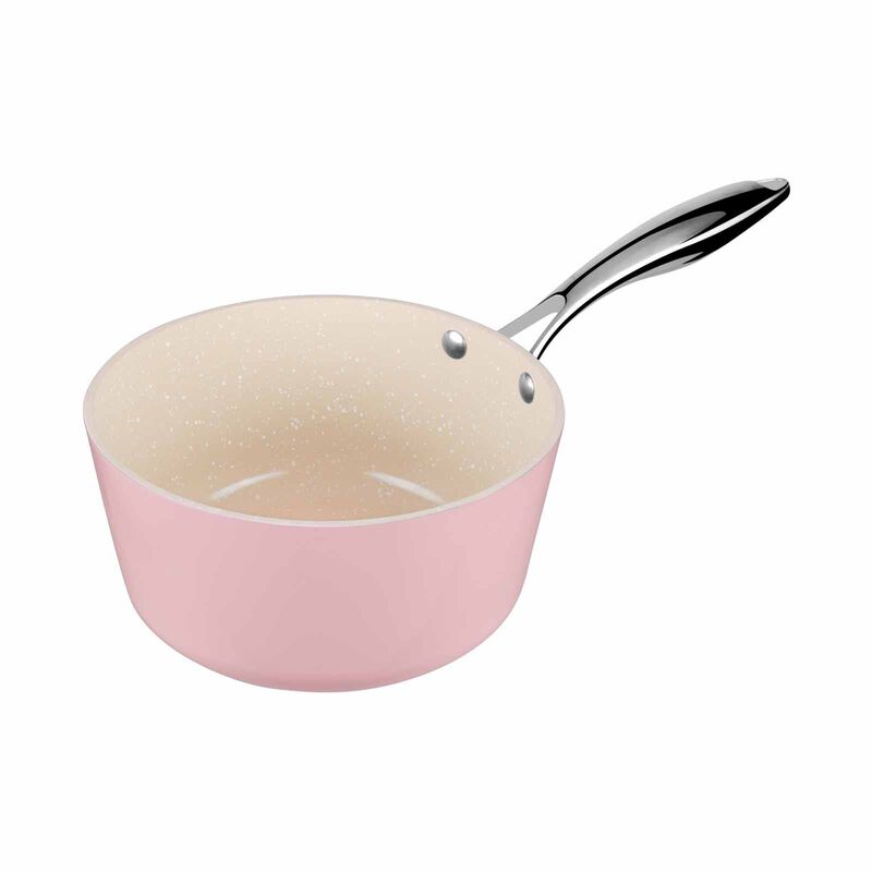 ENDO Wagashi 20cm Saucepan - Pink E-WGS-20SA - PINK-image 3