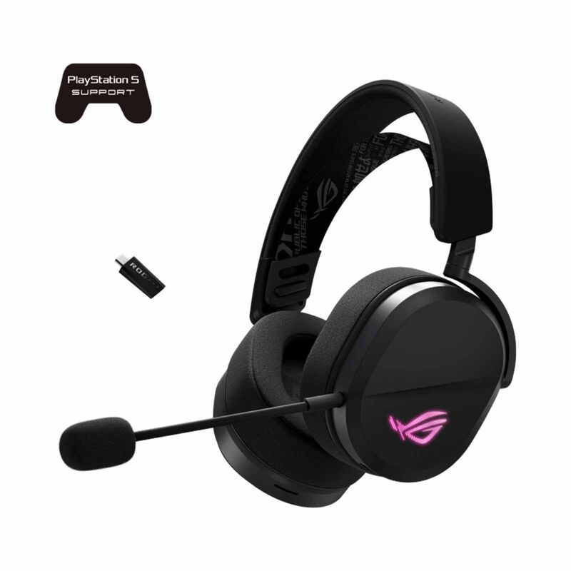 ASUS Rog Pelta Gaming Wireless Headset Black A501 ROG PELTA/BLK-image 1