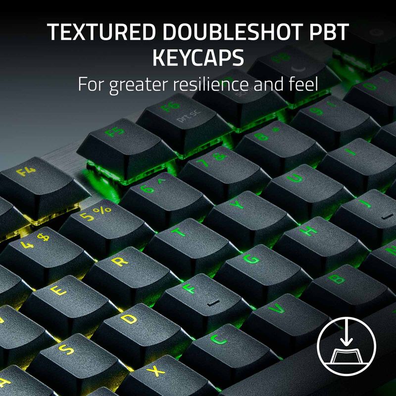 RAZER Huntsman V3 Pro Low-profile Tenkeyless 8khz - Analog Optical Esports Keyboard Frml RZ03-05850100-R3M1-image 12