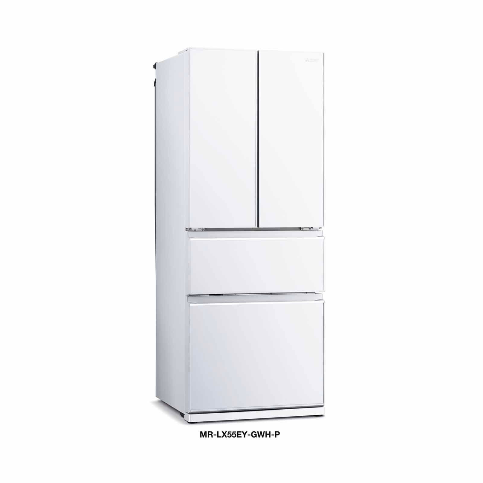 Shop MITSUBISHI 4 Door Bottom Mounted Fridge (442l) - White MR