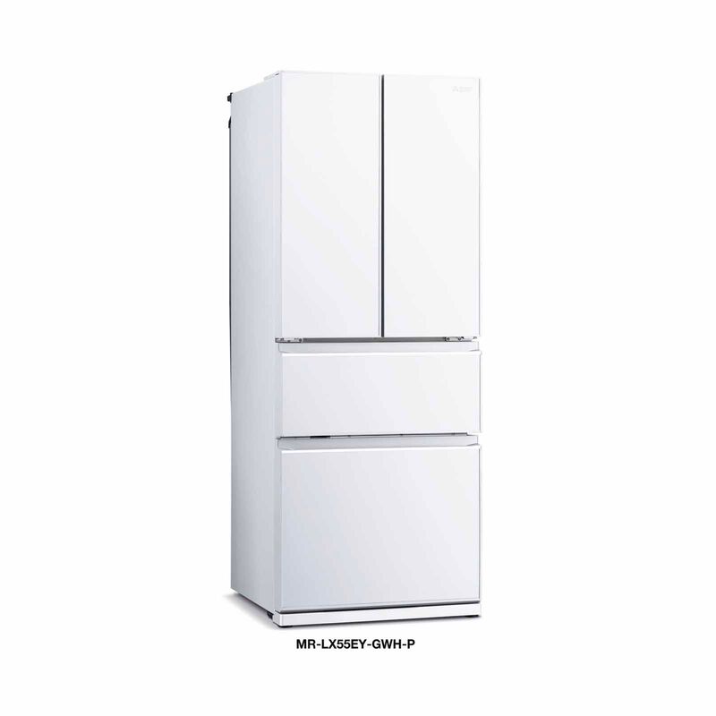 MITSUBISHI 4 Door Bottom Mounted Fridge (442l) - White MR-LX55EY-GWH-P-image 1