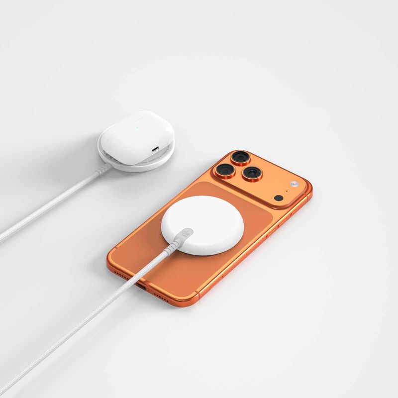 MAZER Qi2.2 25w Certified Wireless Charging Pad With 1.5m Cable-white M-MAGPAD2-WH-image 7
