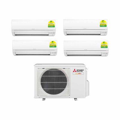 MITSELEC Mitsubishi Starmex 33k Condenser System 4 (9000btu X 3, 18000btu X 1) MXY-4H33VG +MSXY-FP10VG-SG3 X 3/MSXY-FP18VG-SG3