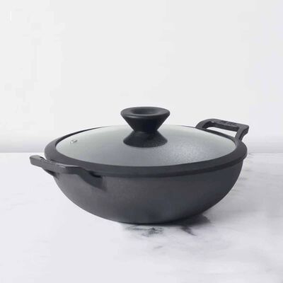 MEYER M Cast Iron 26cm Kadai 48185