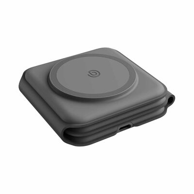 BAZIC Gomag Trio Plus, 3in1 Elevated Foldable Magnetic Wireless Charger 15w Iphone/watch/airpods - Grey GM-TRIOPLUS-GRY