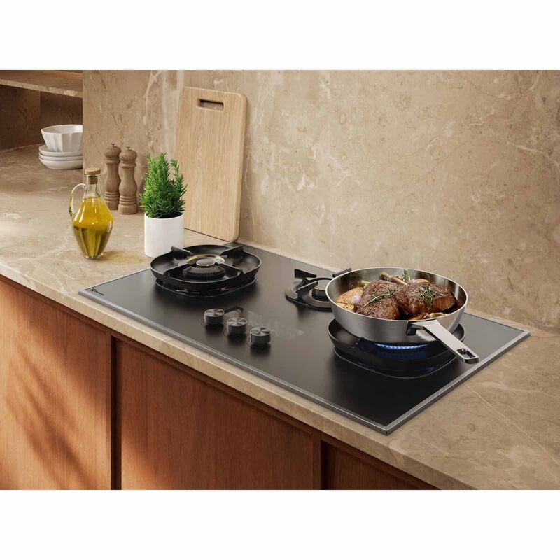 ELECTROLUX 90cm 3 Burner Gas Hob (pub) - Matte Black (exclude Installation) EHG9357MFP-image 7