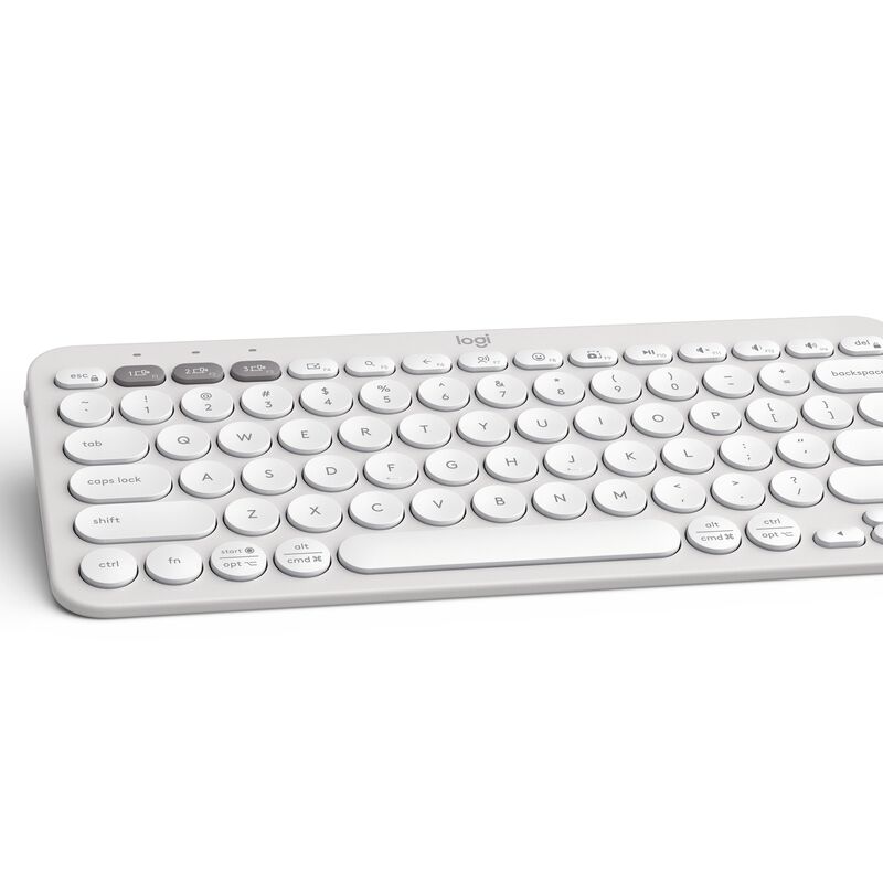 LOGITECH Pebble Keys 2 K380s - Tonal White 920-011754-image 3