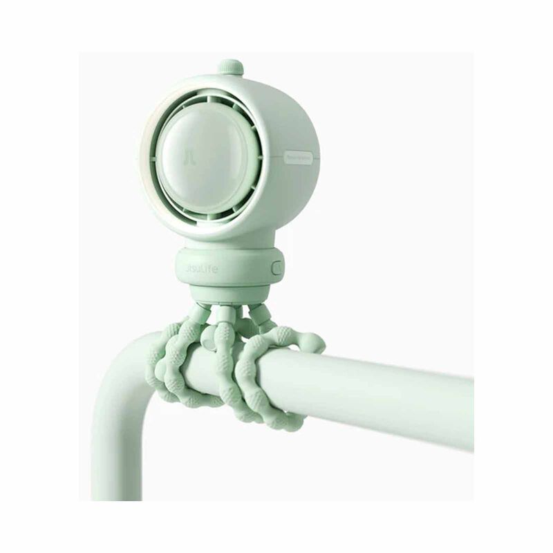 JISULIFE Stroller Fan Life2 LIFE2-4000 GREEN-image 1