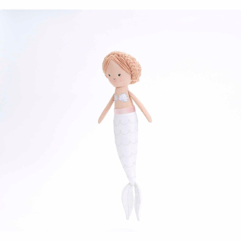BUBBLE Plush Toy PEARL THE WHITE MERMAID-image 3