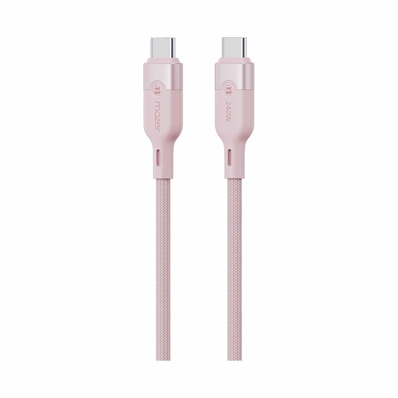 MAZER Infinitelink Cobra2 Magnetic 1.25m/240w Fast Charging Cable-pink M-COBRA20-PK-image 5
