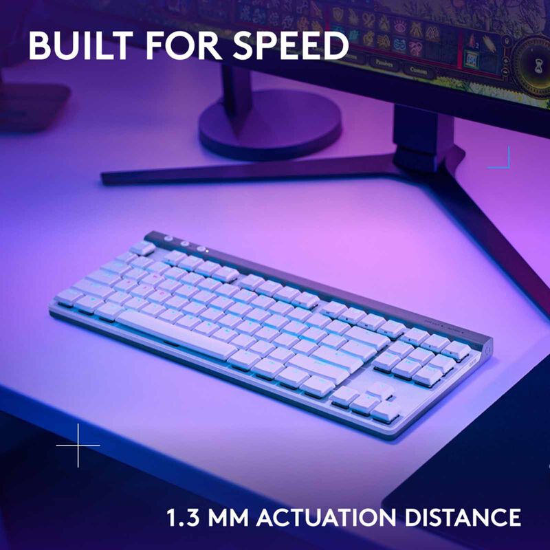 LOGITECH G515 Lightspeed Tkl Kb (gl-tactile) Wht 2y 920-012581-image 4