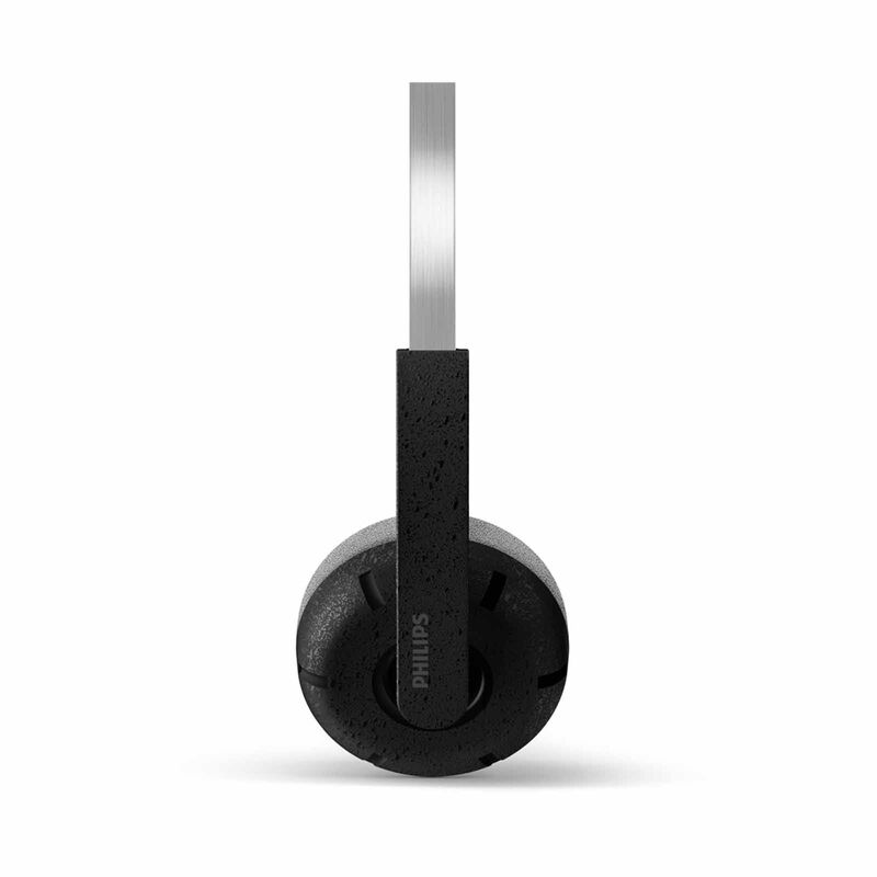 PHILIPS Wireless On-ear Retro Design Headphones - Black TAH2000BK/97-image 5