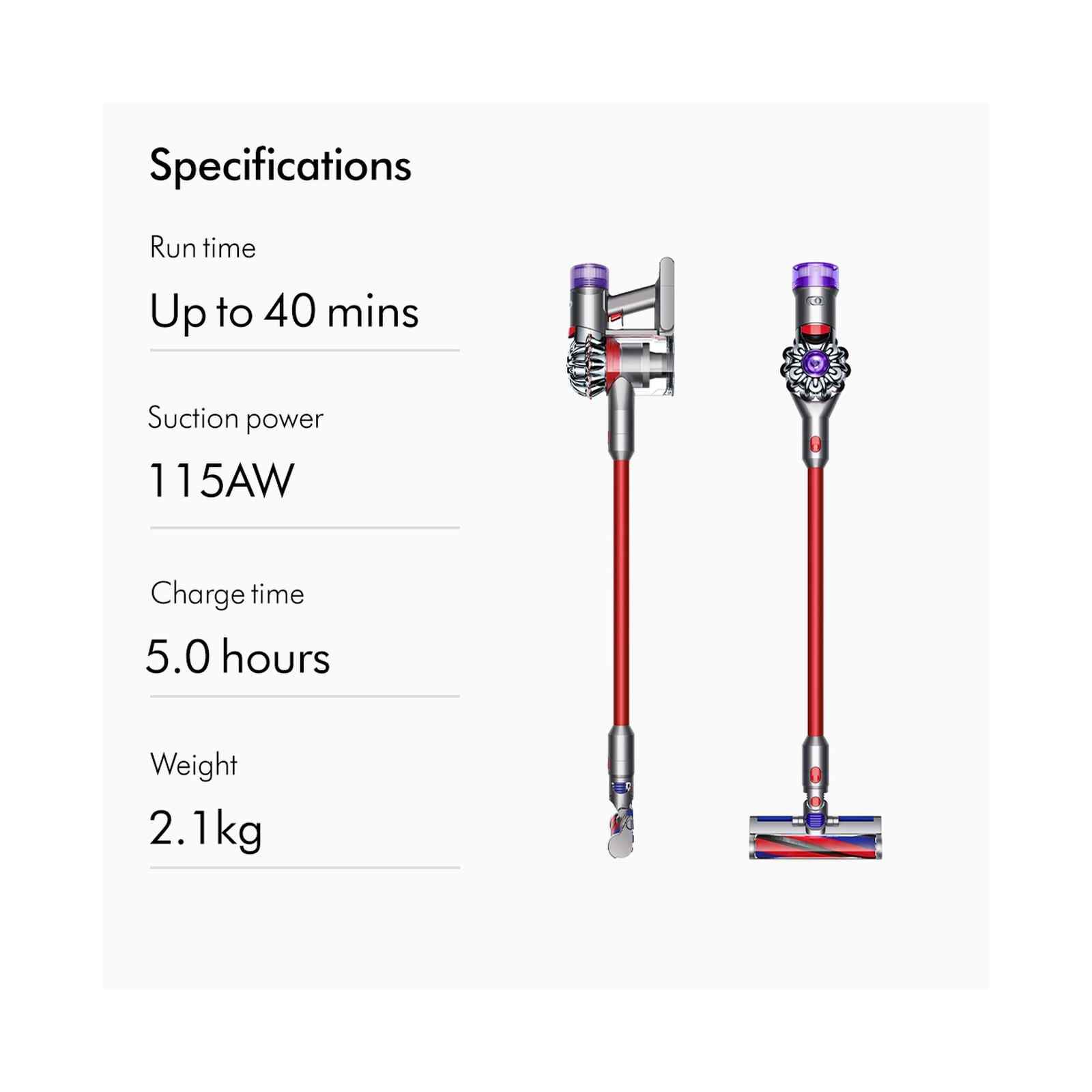 Shop DYSON Sv10k V8 Slim Fluffy Hk/sg/my Snk/ir/rd (385910-01) V8