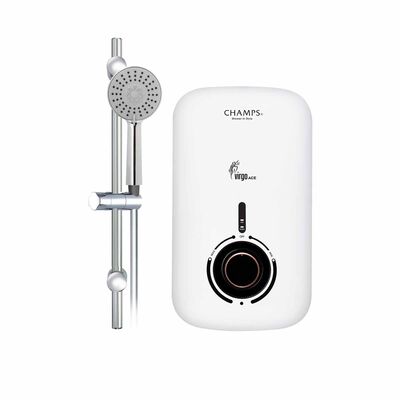 CHAMPS Instant Water Heater - Matte White VIRGO ACE - MATTE WHITE