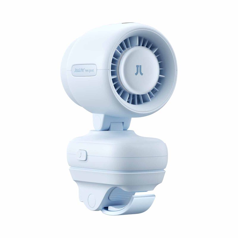 JISULIFE Stroller Fan Life4-clip-5000mah-blue FSL04R-A0103001-image 2