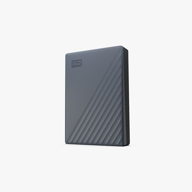 WESTERN DI My Passport 4tb Grey- Ehdd, Works With Usb-c WDBRMD0040BGY-WESN-image 2