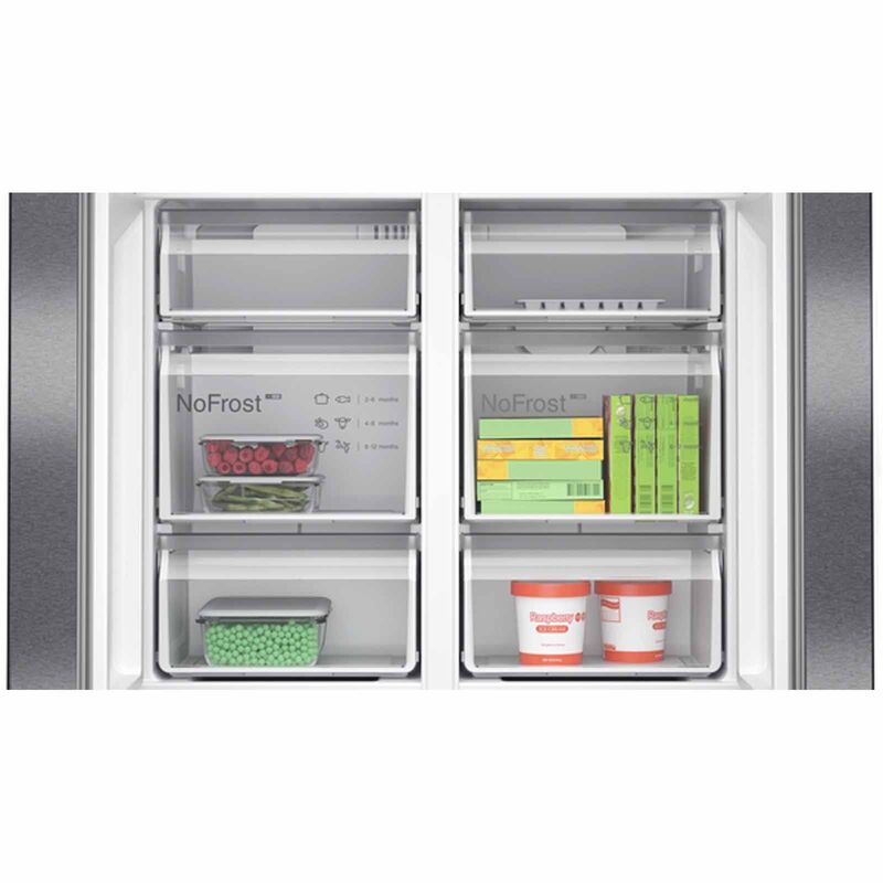 BOSCH 4 Dr Fridge (605l) - Black Inox KFN96AXEA-image 6