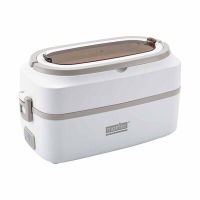 MORRIES Electric Lunch Box (double Pot) (1.0l) MS-803LB
