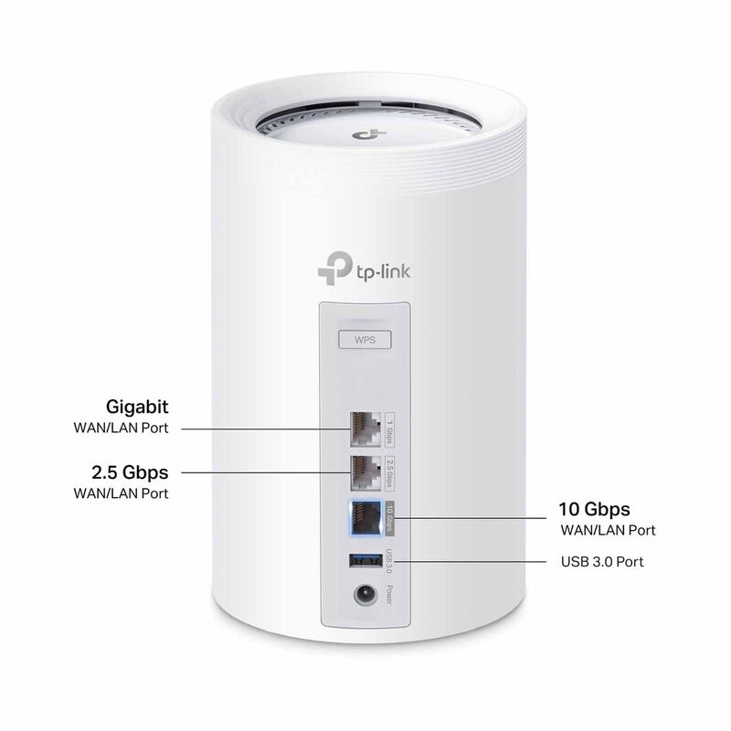 TP LINK Be14000 Tri-band Whole Home Mesh Wifi 7 System DECO BE68 (2-PACK)-image 9