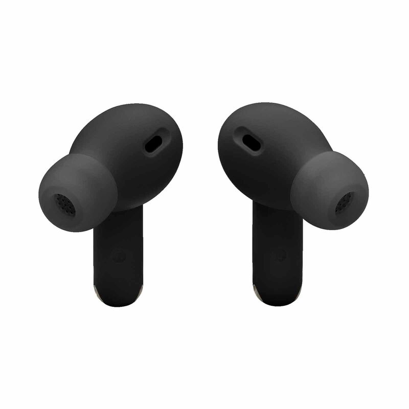 JBL True Wireless Noise Cancelling Earbuds With Jbl Pure Bass Sound And Smart Ambient Technology WAVE BEAM 2 BLACK-image 2