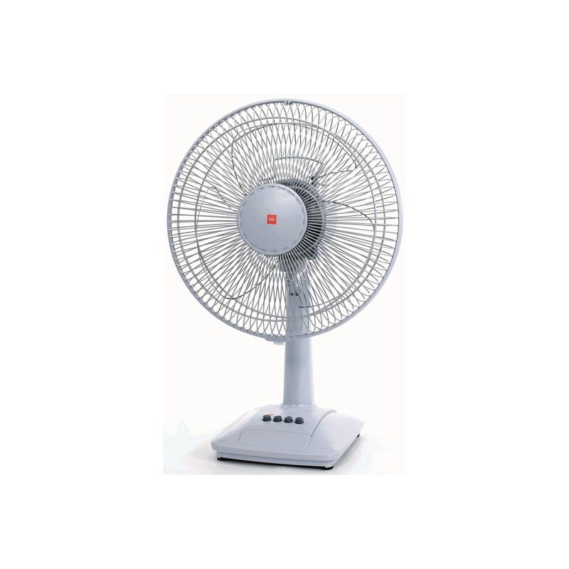 KDK 12 In Table Fan-silver Blue A30AS(BL)-image null