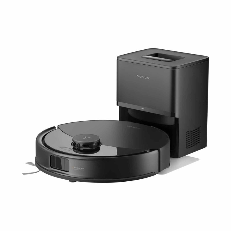 ROBOROCK Wet & Dry Robot Vacuum Cleaner - Black Q10 PF+ - BLACK-image 1