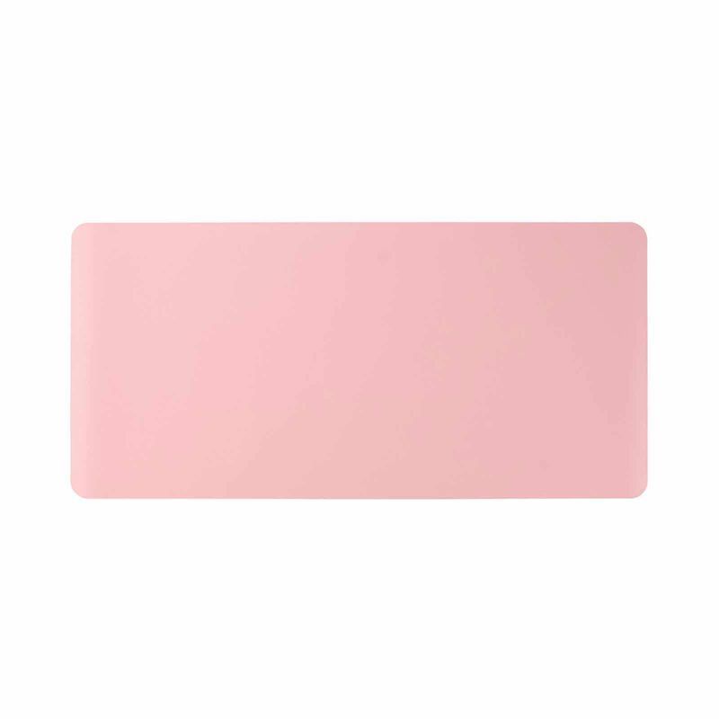 ELECOM Soft Leather Double Sided Large Desk Mat - Pink/ Pink MP-DM05PNPN-image 1