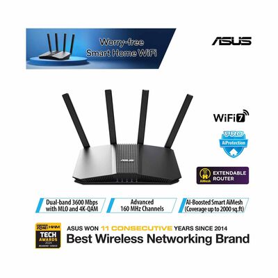 ASUS Dual Band Wifi 7 Router RT-BE58U