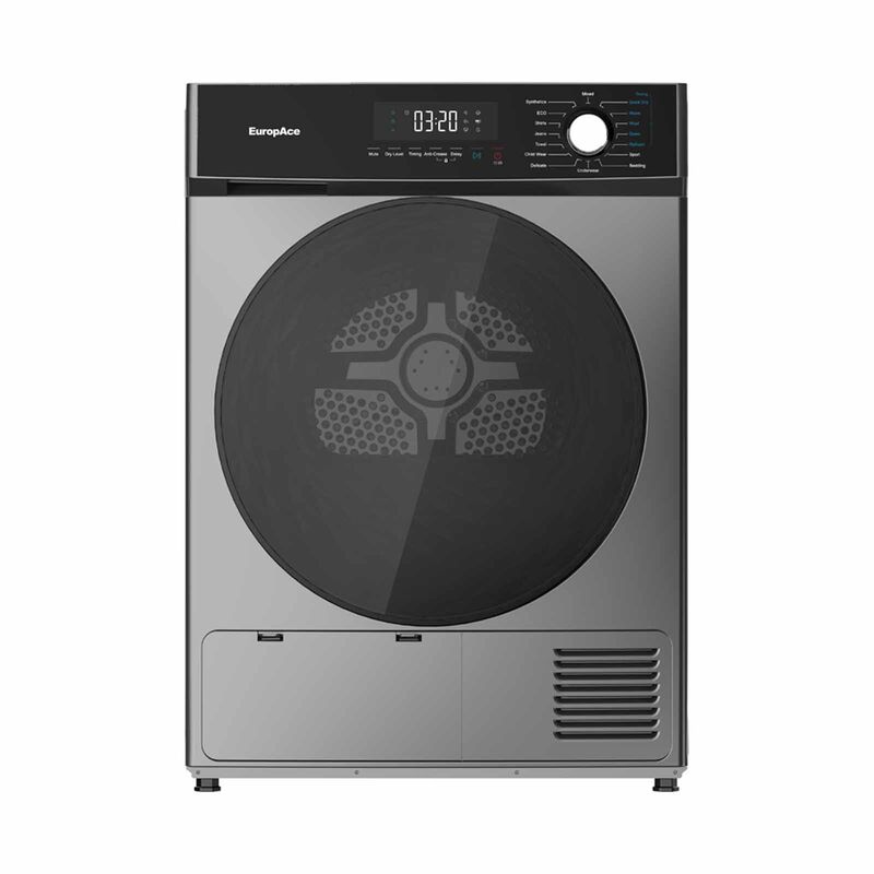 EUROPACE Heat Pump Dryer (9kg) - Gun Metal EDY8900EGM-image 1