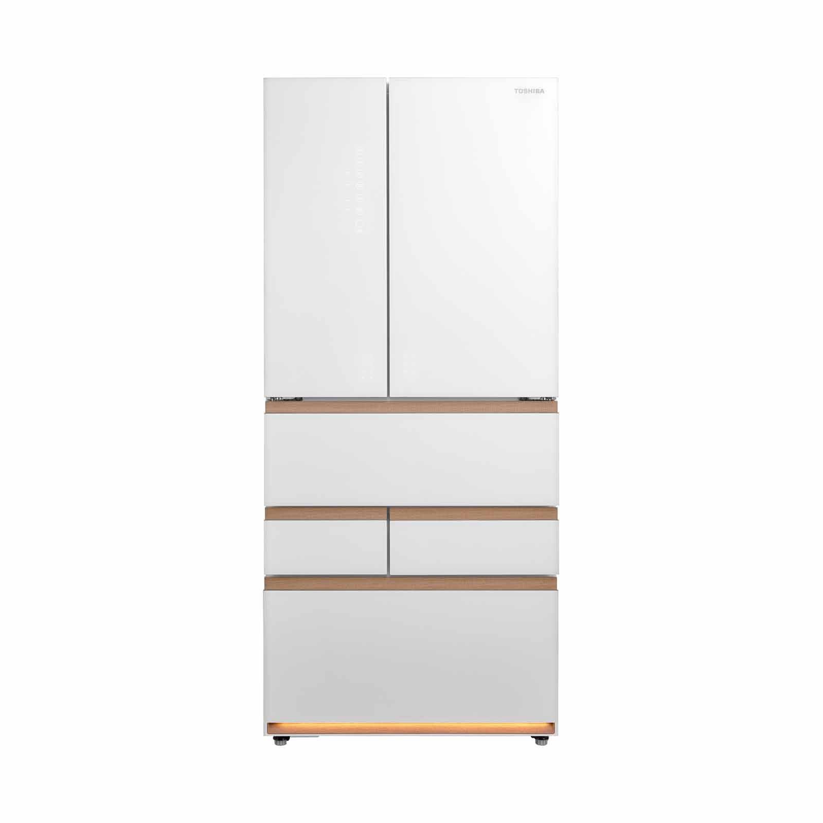Shop TOSHIBA Multi Door Fridge (684l) GR-RM919WI-PGX(B3) in Singapore