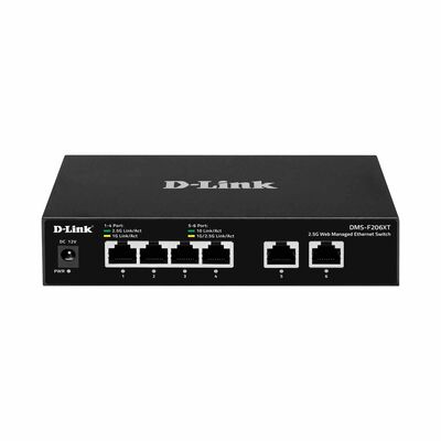 DLINK 4-port 2.5g And 2-port 10g Web Managed Ethernet Switch DMS-F206XT