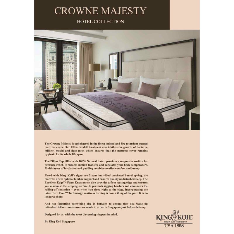 KINGKOIL King Size Mattress CROWNE MAJESTY-image 4