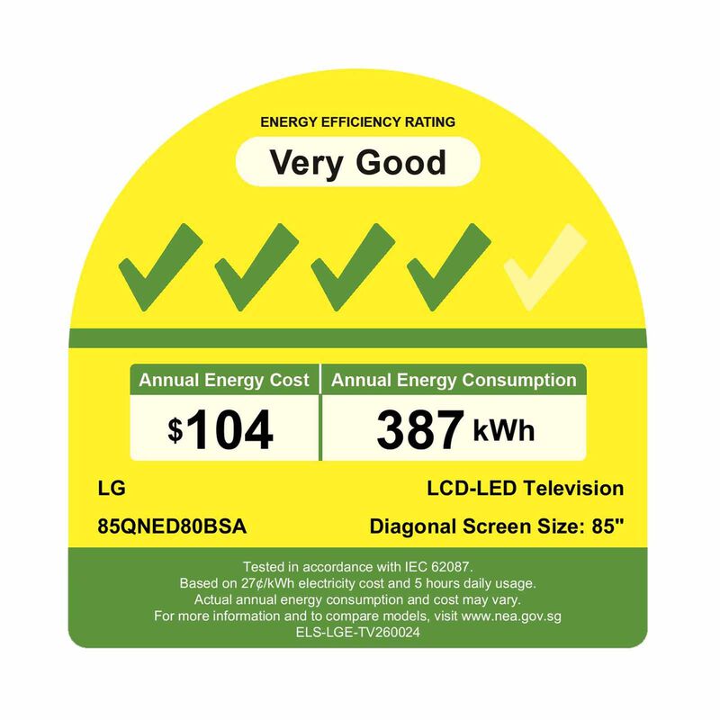 LG 85 In 4k Qned Miniled Tv 85QNED80BSA.ATC-image 2