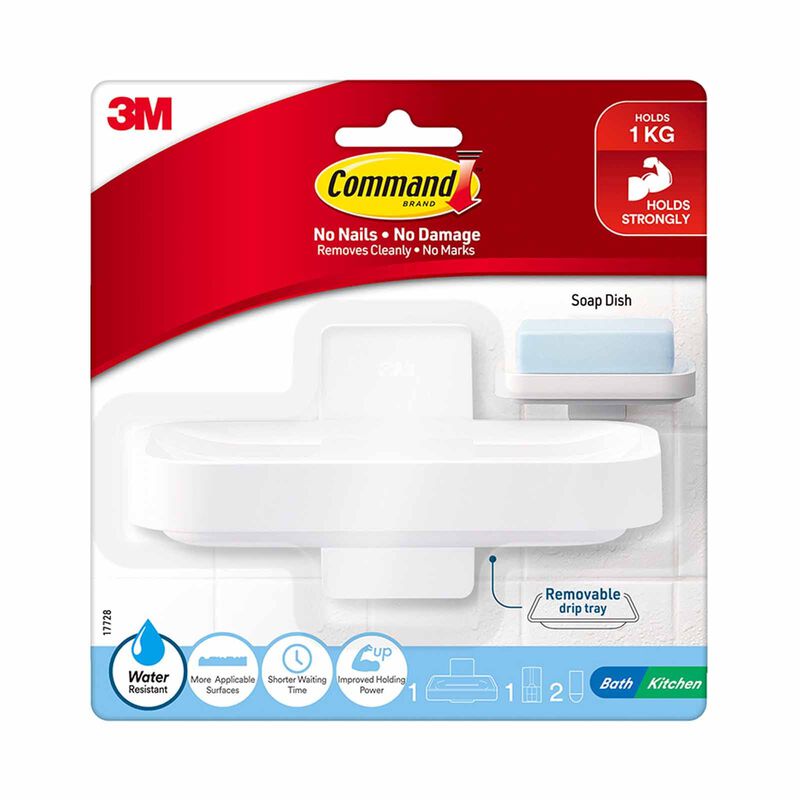 3M COMMAND Command Soap Dish 17728 17728-image 1