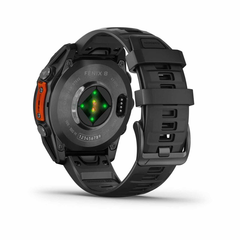 GARMIN Fenix 8 47mm Amoled Edition, Glass/ss, Slate Gray Steel/black GM-010-02904-09-image 5