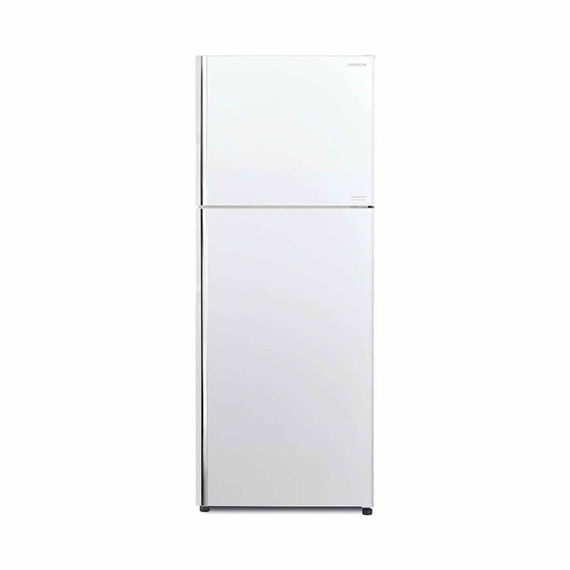 HITACHI 2 Dr Fridge (407l) R-VX480PMS9-PWH-image 2