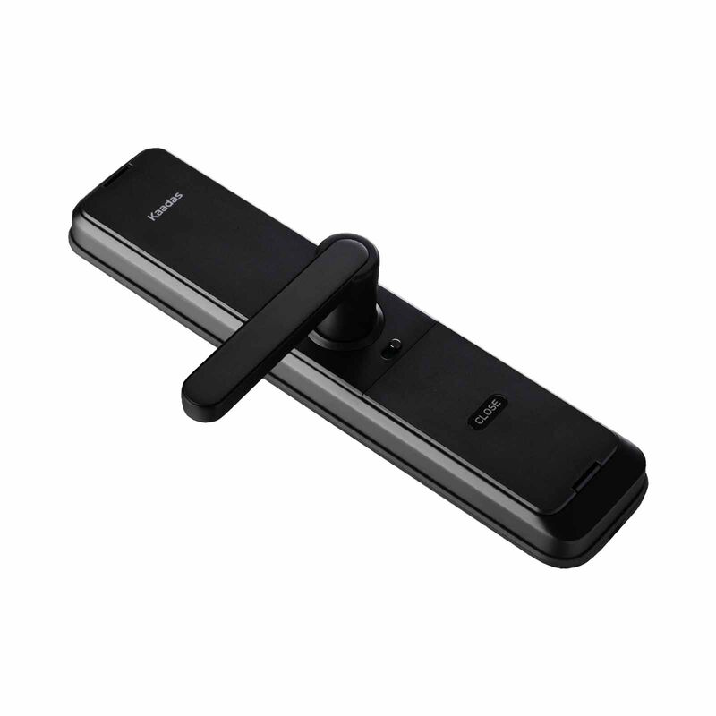 KAADAS Lever Handle Mortise Door Lock With Dual-unlocking Feature L7 BLACK-image 2
