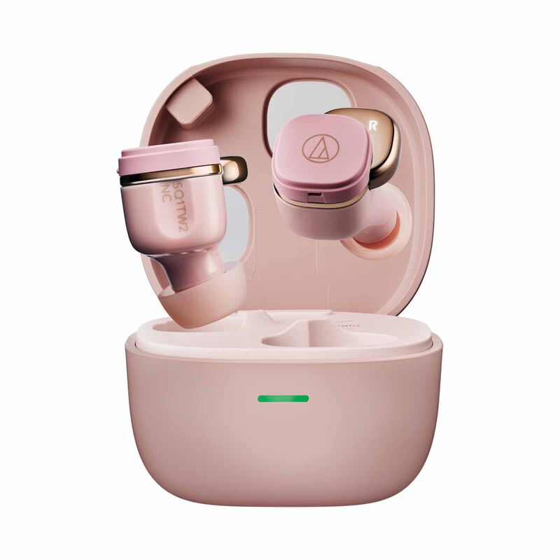AUDIO TECH True Wireless With Active Noise Cancellation - Pink ATH-SQ1TW2NC PK-image 3
