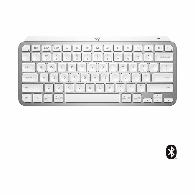 LOGITECH Logi Mx Keys Mini For Mac Keyboard Pale Grey 1y 920-010528-image 1