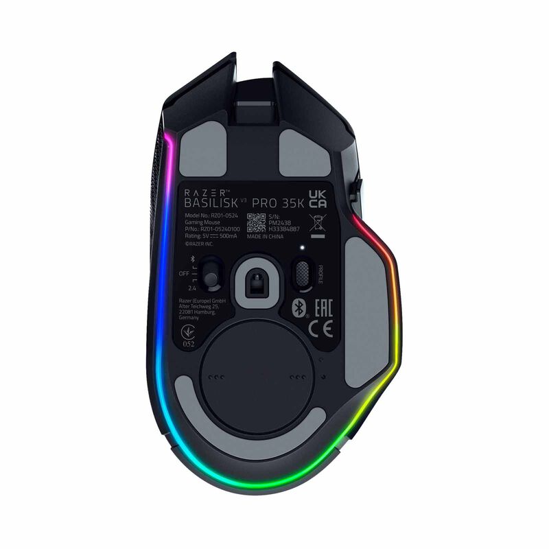 RAZER Basilisk V3 Pro 35k - Ergonomic Wireless Gaming Mouse RZ01-05240100-R3A1-image 7