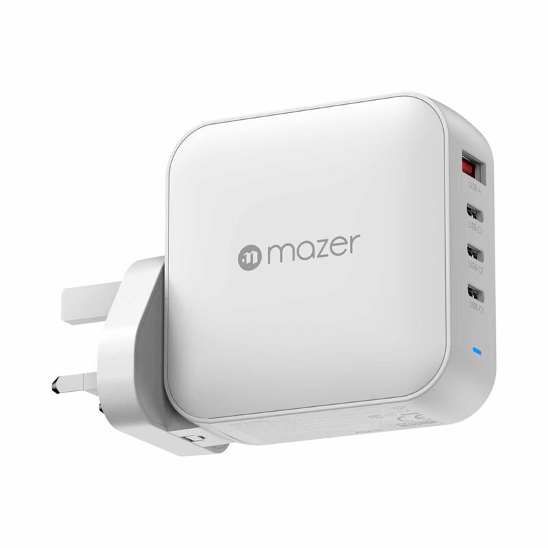 MAZER Prestigegan Pd3.1 165w 3c1a With Travel Plugs - White M-G165W-V5-WH-image 10