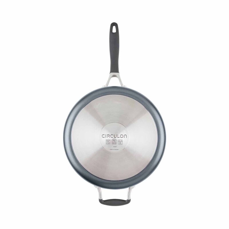 CIRCULON Scratchdefense A1 Nonstick 28cm/4.7l Covered Saute With Helper Handle 81835-image 2