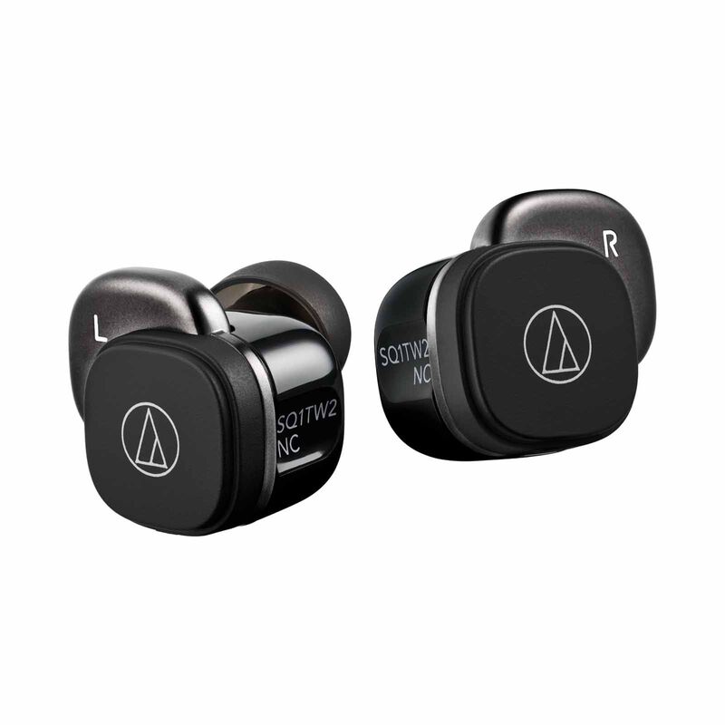 AUDIO TECH True Wireless With Active Noise Cancellation - Black ATH-SQ1TW2NC BK-image 3