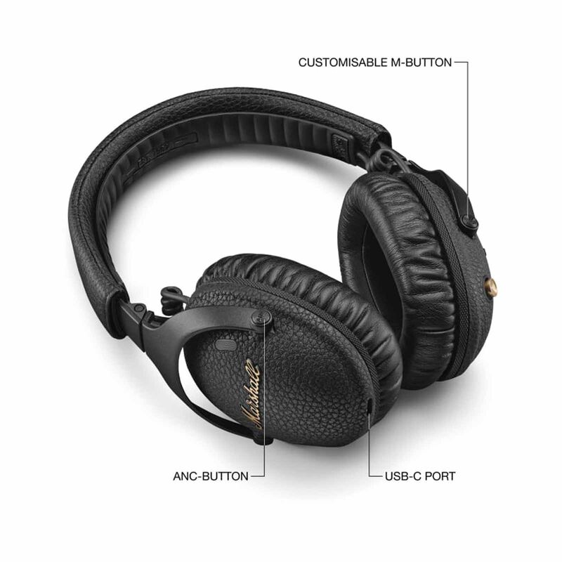MARSHALL Over-ear Noise Cancelling Headphones MONITOR III ANC (BLACK)-image 5